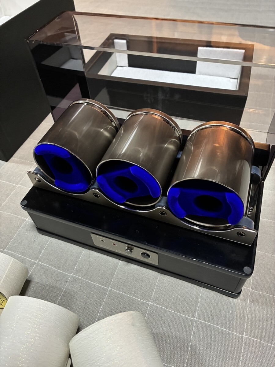 クレイドル ウォッチワインダー 3連_画像5