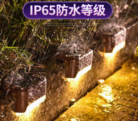  солнечный свет LED сад наружный двор водонепроницаемый l type яркий модный класть type солнечный 4 шт. комплект сенсор . лестница предотвращение преступления вход Y20239f-2