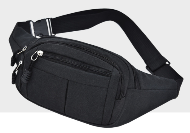ウエストバッグ ポーチ ヒップ ショルダーバッグ ボディバッグ 黒 男女兼用 肩掛け 斜め掛け ブラック 大容量 軽量 バック 釣り バック_画像5