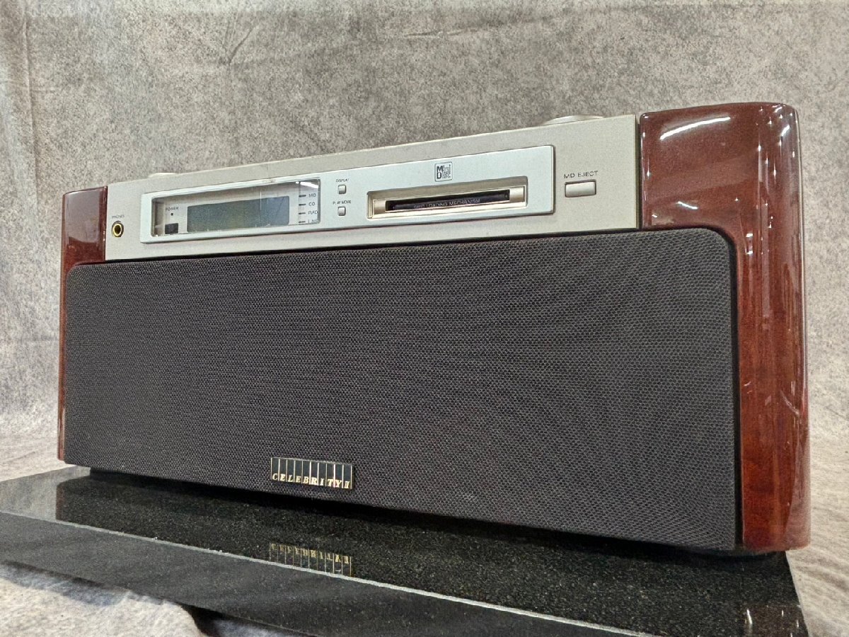 【 G 】2774 SONY MD-7000　CD/MDデッキ　30th 　CELEBRITYⅡ　ソニー　213270_画像1