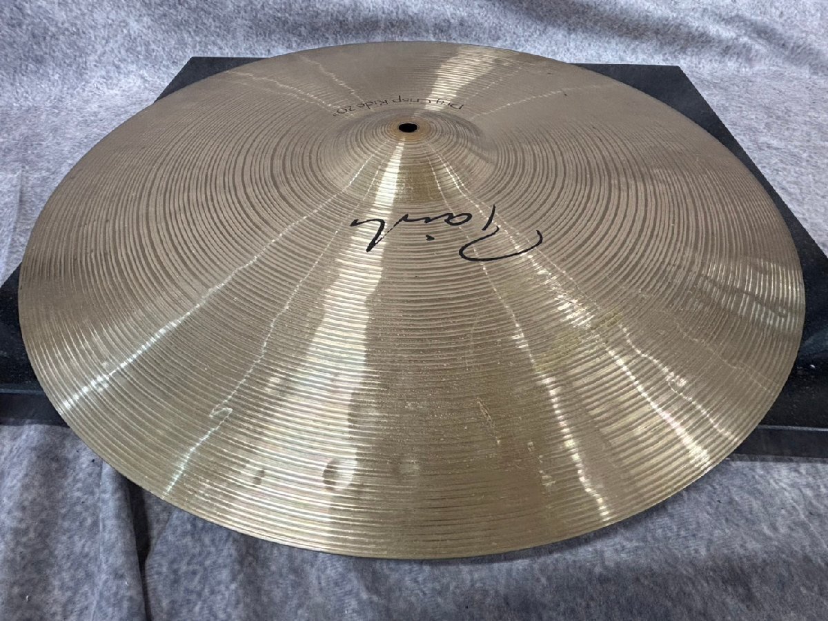 【 J 】2585 PAiSTe Dry Crisp Ride20 ライド シンバル パイステ 213133_画像5