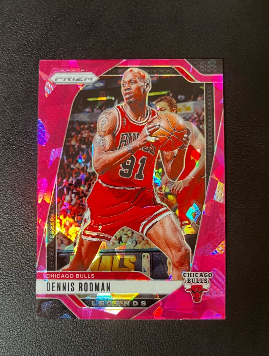 Dennis Rodman Деннис * удилище man 2024-25 Panini Prizm Legends Pink Ice Prizm Chicago *bruzNBA карта Dennis Rodman Деннис * удилище man 2024-25 Panini Prizm Legends Pink Ice Prizm Chicago *bruzNBA карта
