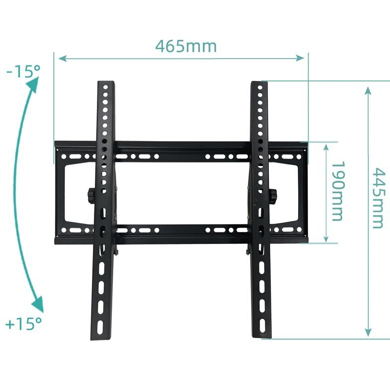 液晶テレビ壁掛け金具 角度調整 TV 壁掛 金具 アーム モニター 壁掛け金具 壁掛金具 VESA 規格 26-63インチ_画像2