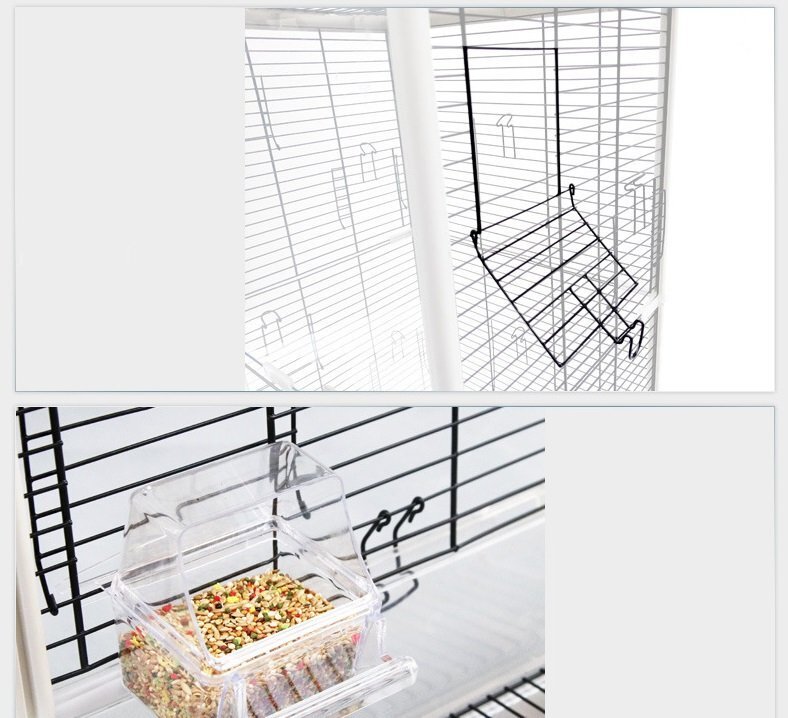  домашнее животное. ...* двусторонний прозрачный модель S сетка-рабица окно большой клетка для птиц ( клетка для птиц bird мера птица маленький магазин птица корзина попугай прозрачный )*^