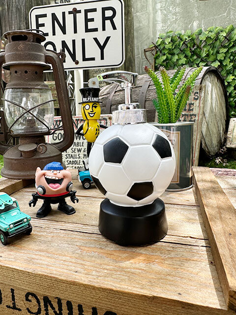  звук ...! футбольный мяч мыло диспенсер # american смешанные товары America смешанные товары праздник 