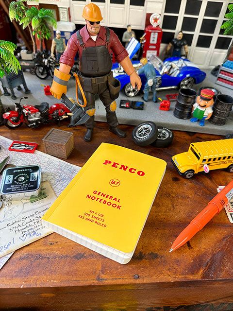 PENCO авторучка ko soft PP Note B7 ( желтый ) 5mm person глаз блокнот для заметок HIGHTIDE высокий Thai do# american смешанные товары America смешанные товары 