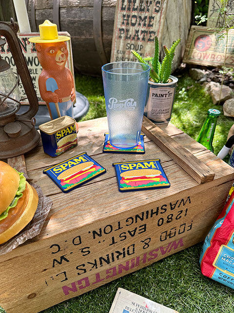  спам Raver Coaster ( спам жестяная банка ) одиночный товар # american смешанные товары America смешанные товары 