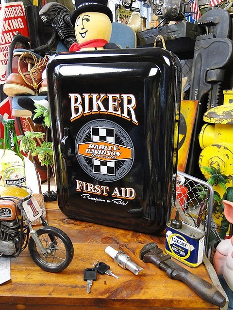 ハーレーダビッドソン バイカー キーラック キャビネット ■ アメリカン雑貨 アメリカ雑貨 harley davidson_画像1