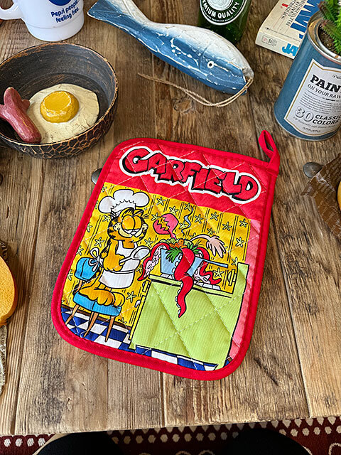  Garfield прихватка & коврик для посуды 2WAY ( красный ) pot накладка рукавица # american смешанные товары America смешанные товары 