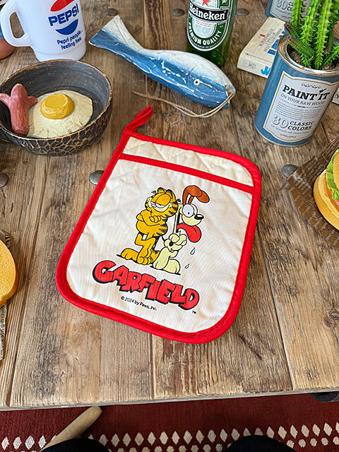  Garfield прихватка & коврик для посуды 2WAY ( красный ) pot накладка рукавица # american смешанные товары America смешанные товары 
