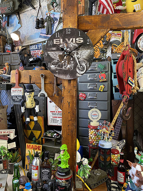 エルヴィス・プレスリー＆ハーレーダビッドソン　ウォールクロック ■ アメリカン雑貨 アメリカ雑貨 壁掛け時計_画像4