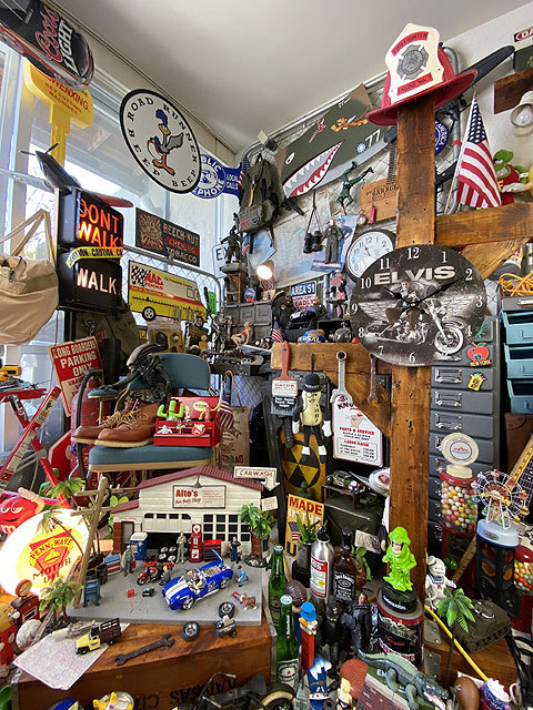 エルヴィス・プレスリー＆ハーレーダビッドソン　ウォールクロック ■ アメリカン雑貨 アメリカ雑貨 壁掛け時計_画像6