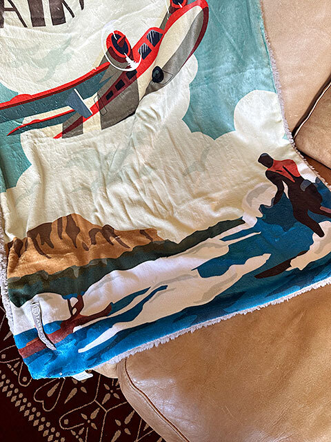  Hawaiian путешествие постер флис покрывало 70cm×100cm ( воздушный way z) # american смешанные товары America смешанные товары 