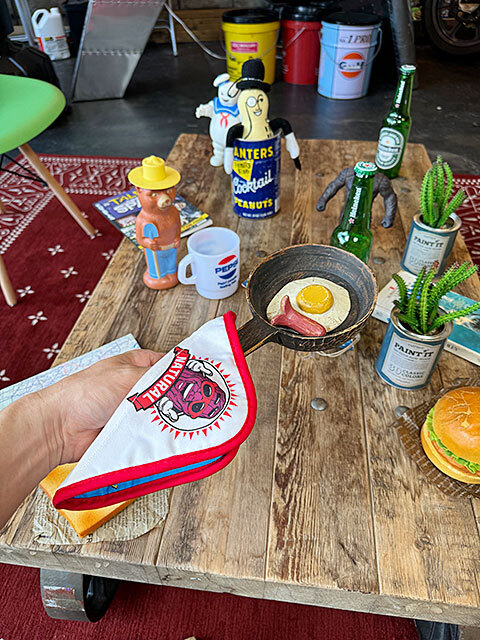  Ad ba Thai Gin g герой прихватка & коврик для посуды 2WAY ( California изюм ) pot накладка рукавица # american смешанные товары 