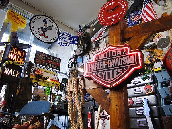 【即納】【在庫あり】 ハーレーダビッドソン バー＆シールド　ネオンクロック ■ アメリカン雑貨 アメリカ雑貨　時計_画像5