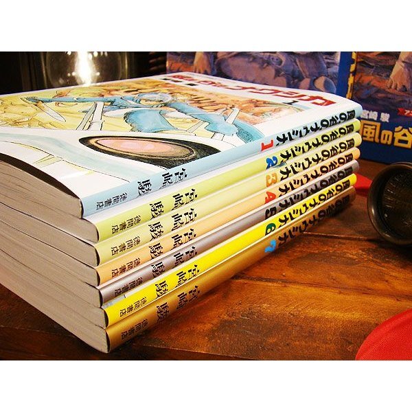 [ новый товар ] Kaze no Tani no Naushika все 7 шт box комплект torume Kia битва позиций VERSION manga (манга) манга # средний рисовое поле ... YouTube университет . ознакомление было сделано 