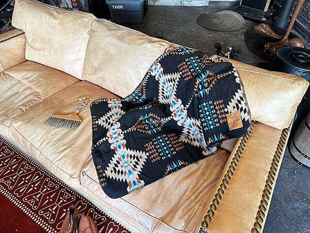  Ran балка флис покрывало S размер ( Navajo рисунок / черный ) 70cm×100cm # american смешанные товары America смешанные товары 