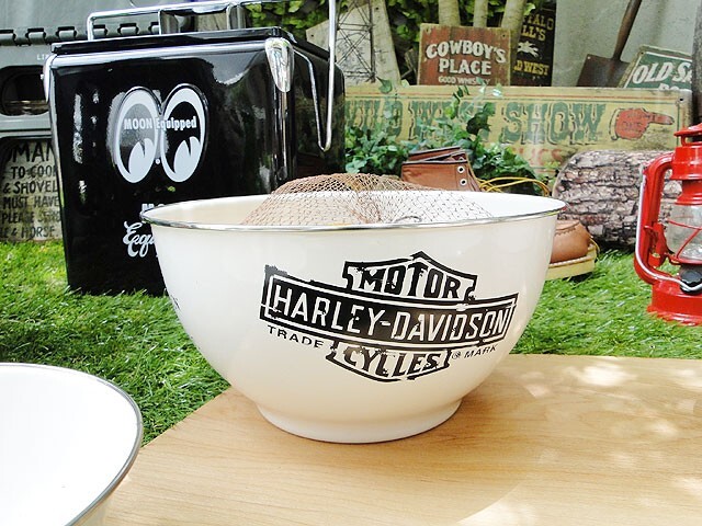 ハーレーダビッドソン 1903エナメルボウル 5Pセット アメリカ雑貨 アメリカン雑貨_画像3