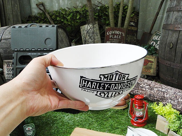 ハーレーダビッドソン 1903エナメルボウル 5Pセット アメリカ雑貨 アメリカン雑貨_画像7