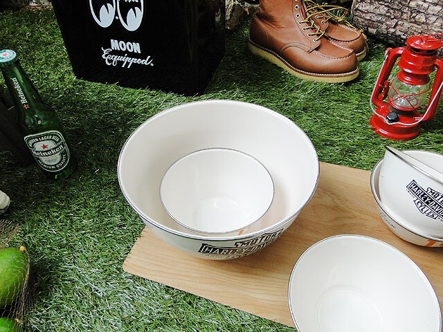 ハーレーダビッドソン 1903エナメルボウル 5Pセット アメリカ雑貨 アメリカン雑貨_画像8