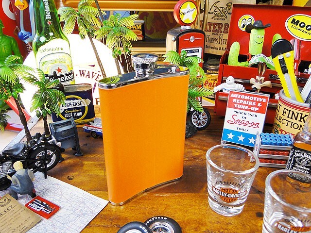 ハーレーダビッドソン　オイル缶フラスクセット　■ アメリカン雑貨 アメリカ雑貨 harley davidson_画像2