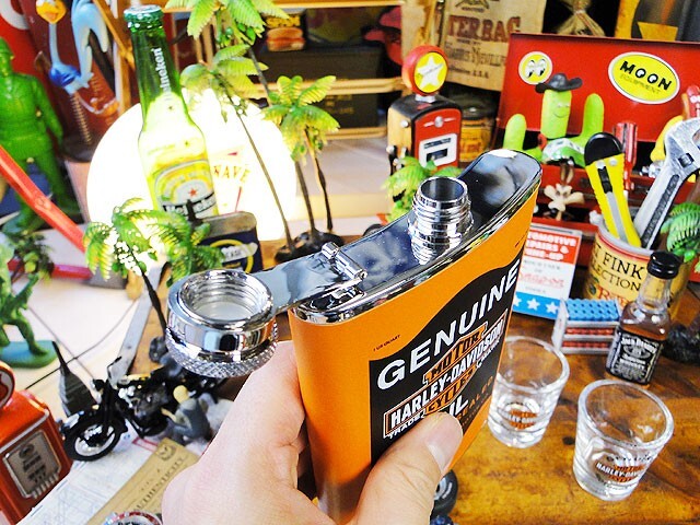 ハーレーダビッドソン　オイル缶フラスクセット　■ アメリカン雑貨 アメリカ雑貨 harley davidson_画像4