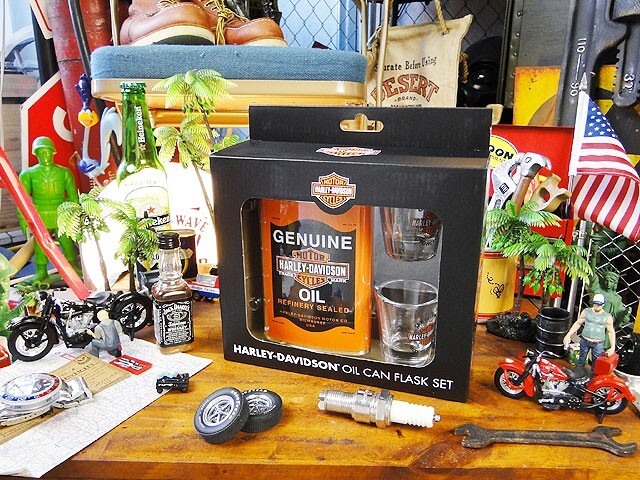 ハーレーダビッドソン　オイル缶フラスクセット　■ アメリカン雑貨 アメリカ雑貨 harley davidson_画像6