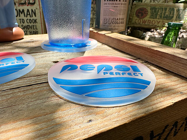  Pepsi Raver Coaster ( Pepsi Perfect ) одиночный товар фильм задний *tu* The * Future Part2. появление сделал будущее. Pepsi 
