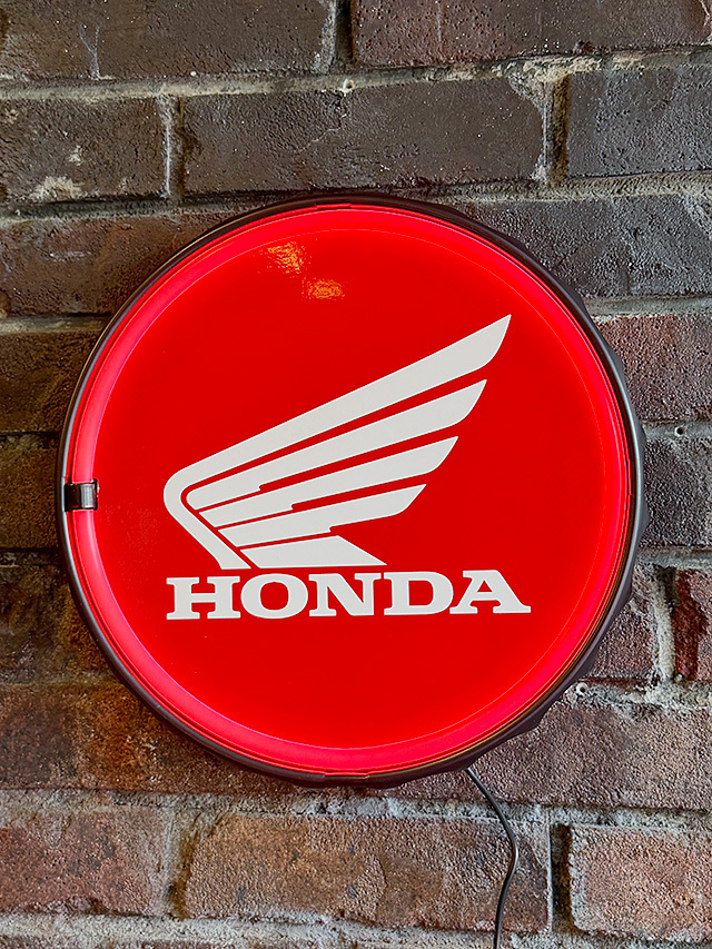 HONDA LEDロープネオンサイン ボトルキャップサイン ホンダ 本田 ■ アメリカン雑貨 アメリカ雑貨_画像1