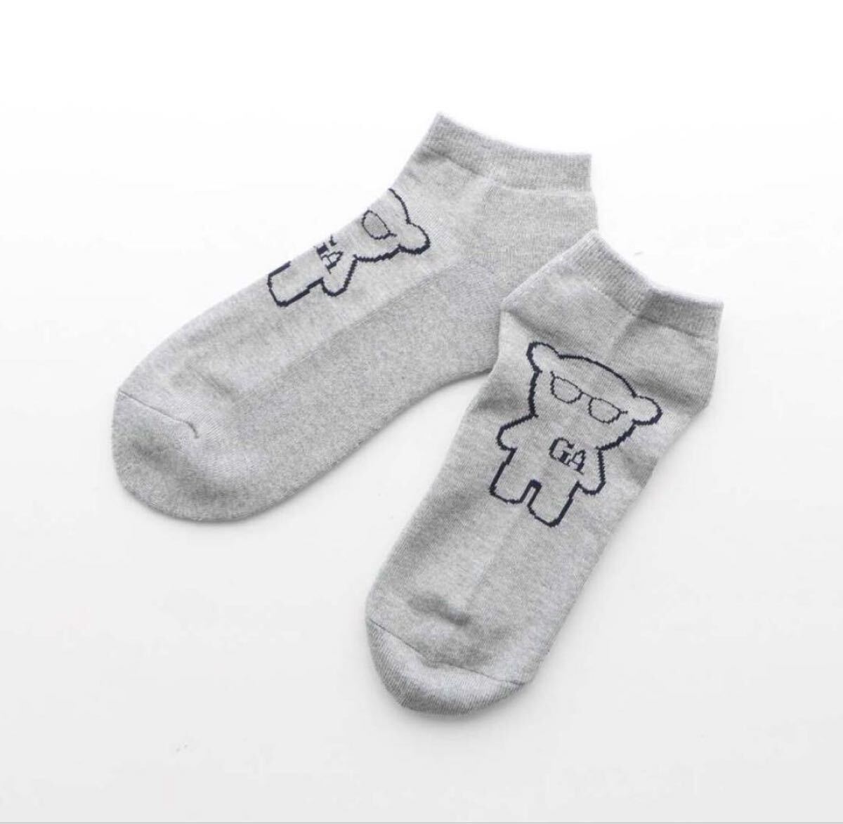 【新品未使用】エンポリオアルマーニ　マンガベア スニーカー　ソックス ３足セット ２５〜２７cm 送料無料　　 _画像5