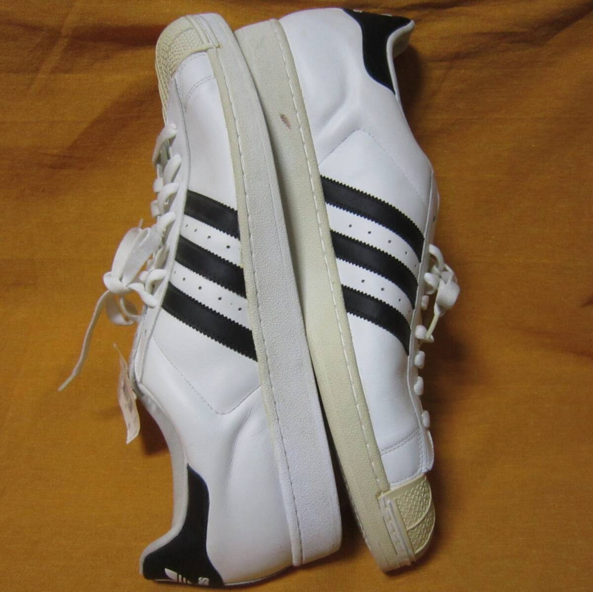  супер большой размер! Adidas super Star [G17068] белый чёрный кожа 36.adidas SUPERSTAR белый / черный 2010 год производства wj2511q