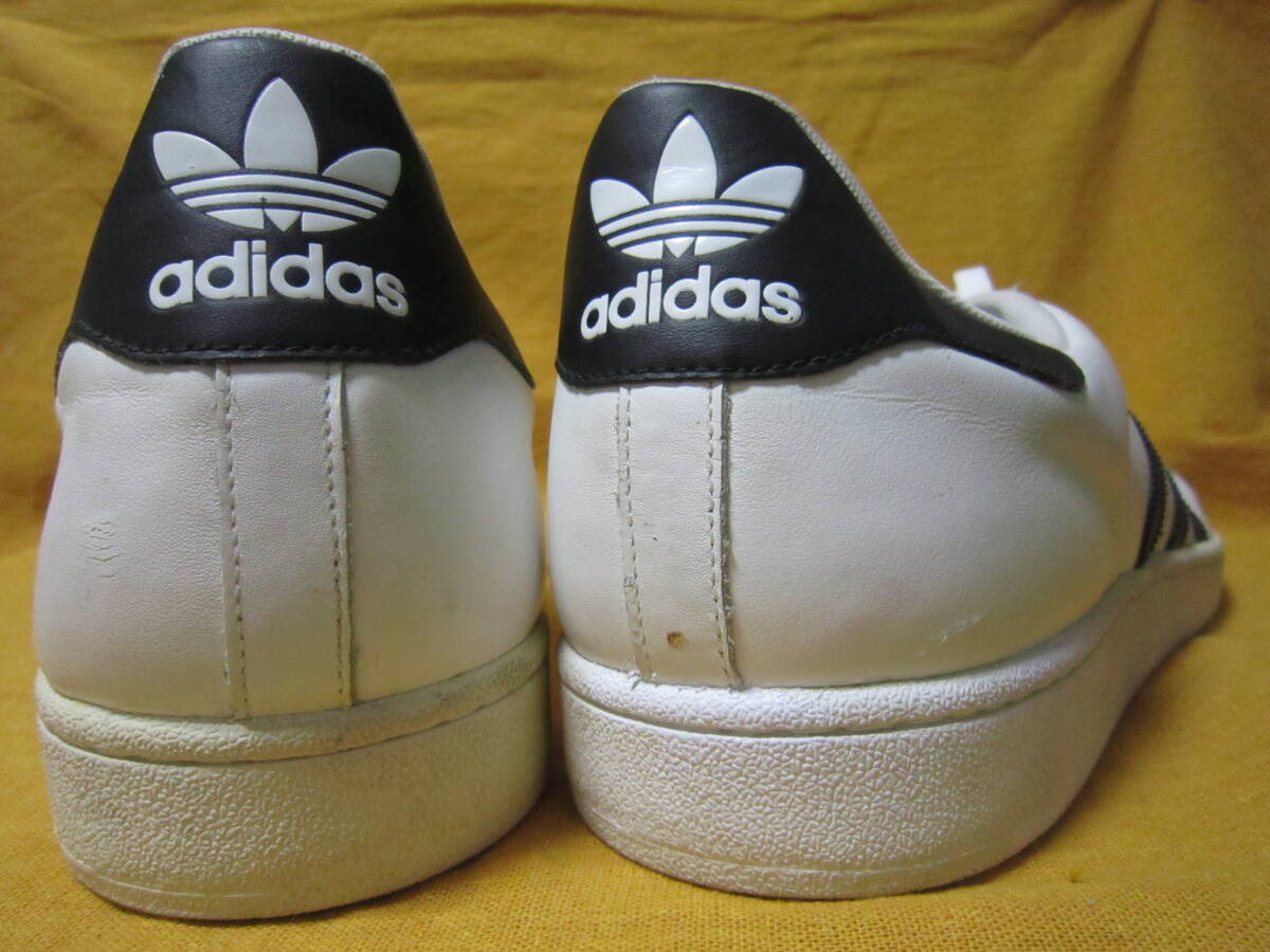  супер большой размер! Adidas super Star [G17068] белый чёрный кожа 36.adidas SUPERSTAR белый / черный 2010 год производства wj2511q