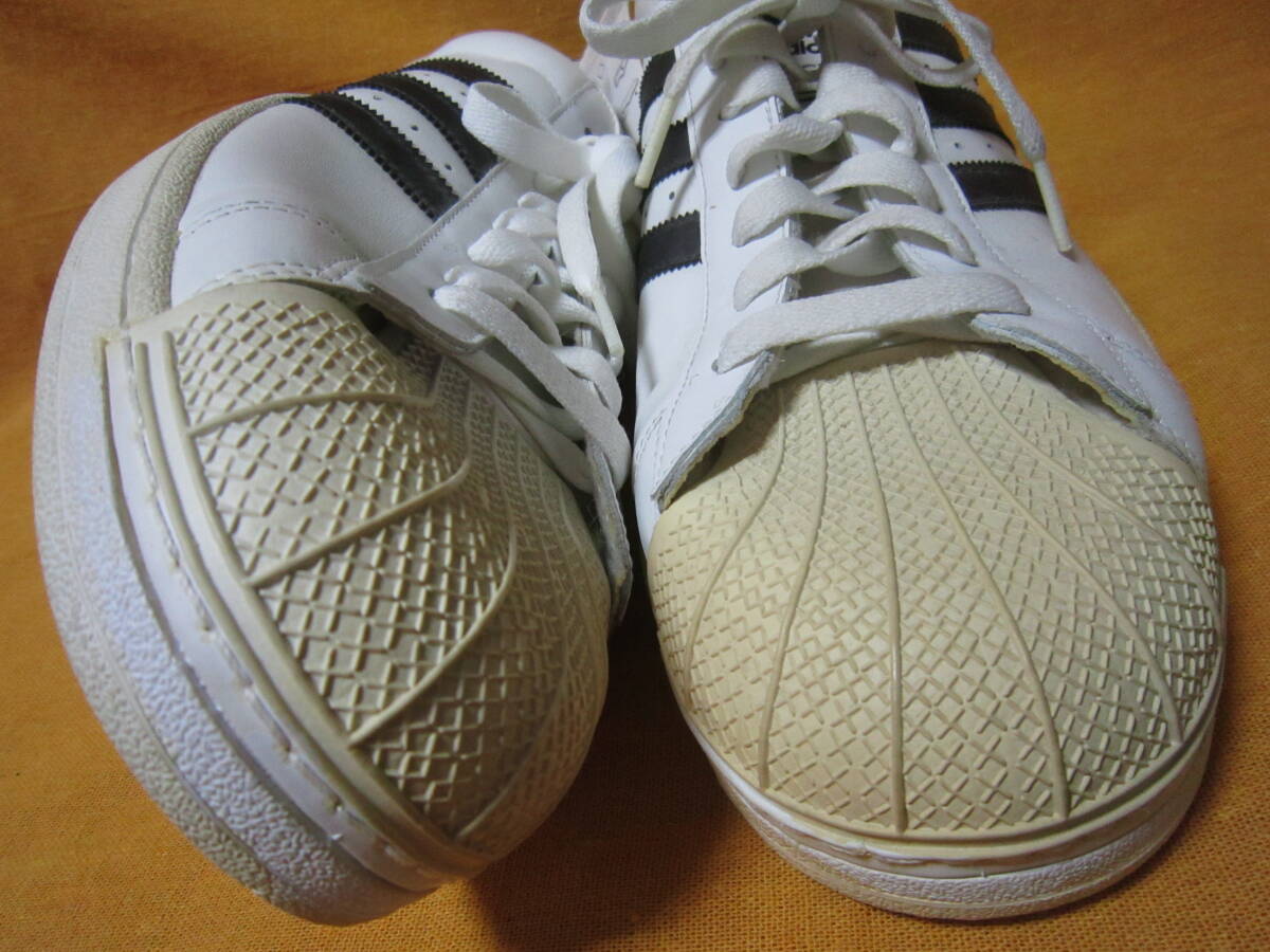  супер большой размер! Adidas super Star [G17068] белый чёрный кожа 36.adidas SUPERSTAR белый / черный 2010 год производства wj2511q