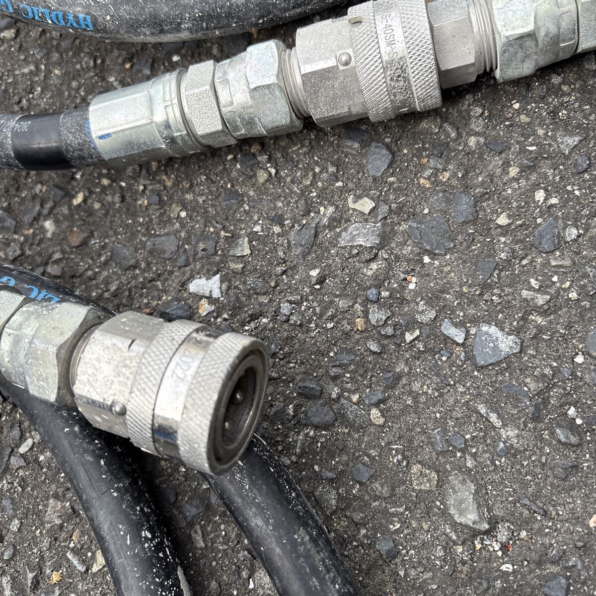 高圧ホース　4分サイズ　3.5メートル　4本まとめ売り　中古_画像2