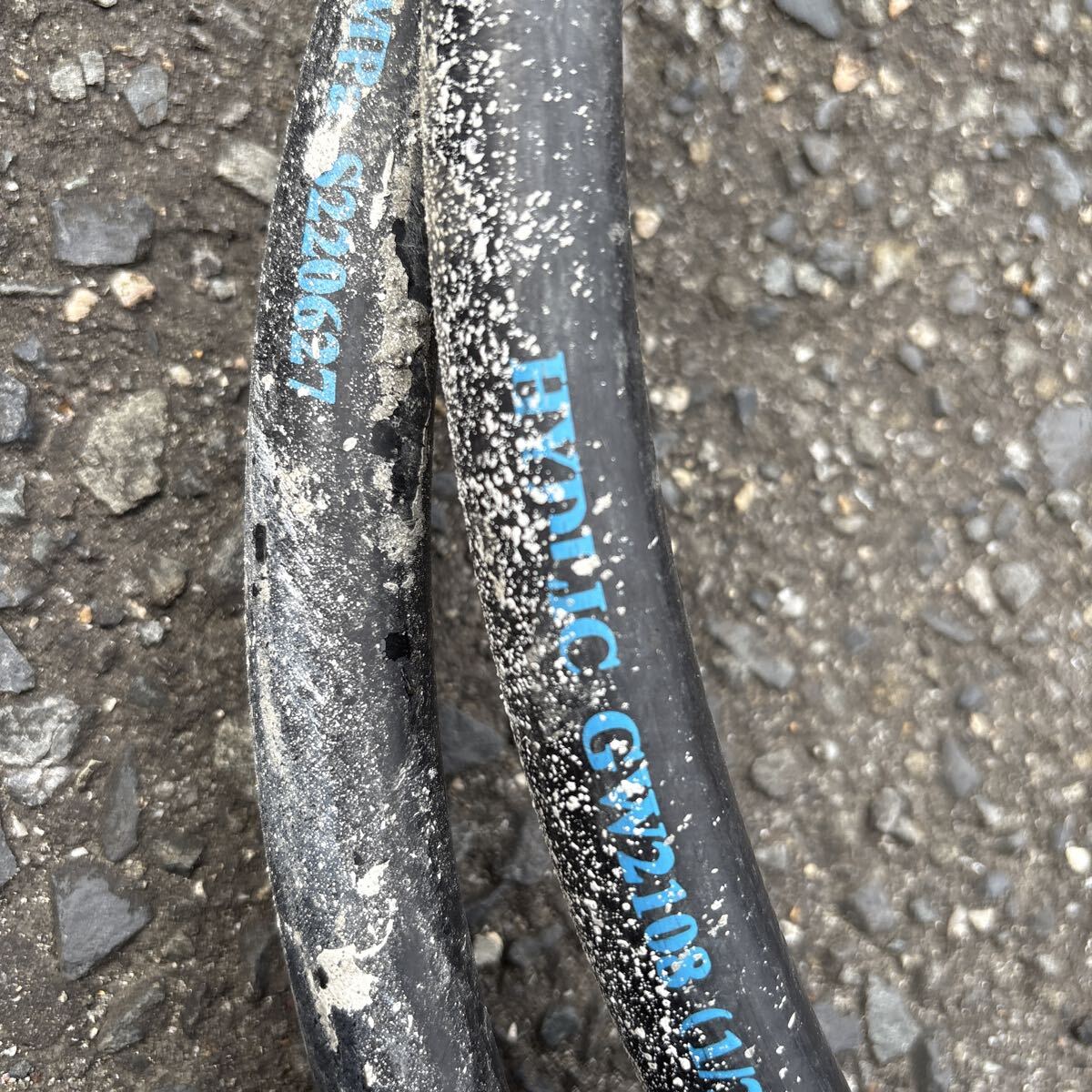 高圧ホース　4分サイズ　3.5メートル　4本まとめ売り　中古_画像4