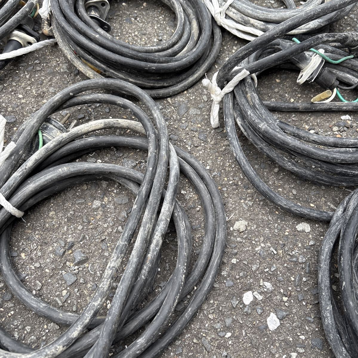 ケーブル　コード　1.25スケ　5メートル　13本まとめ売り　中古　100ボルト_画像5