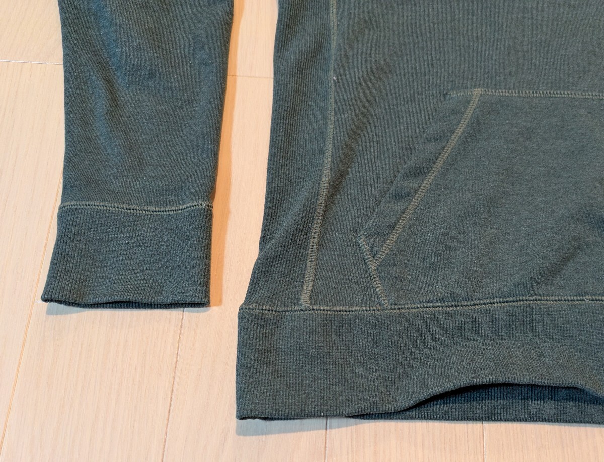 ノースフェイス スウェット パーカー サイズM 緑系_画像4