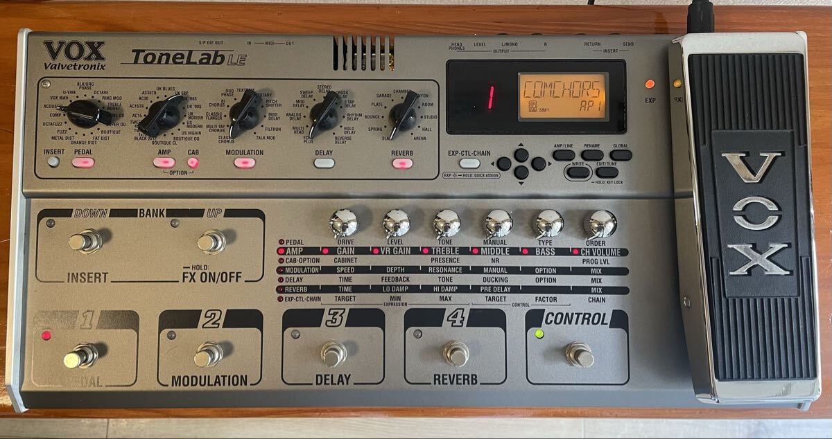 VOX Tonelab le マルチエフェクター VOX ToneLab_画像1
