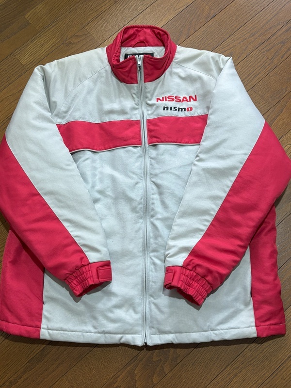 日産　ニスモ　当時モノ ジャケット　Lサイズ　NISMO NISSAN　刺繍　ロゴ_画像1