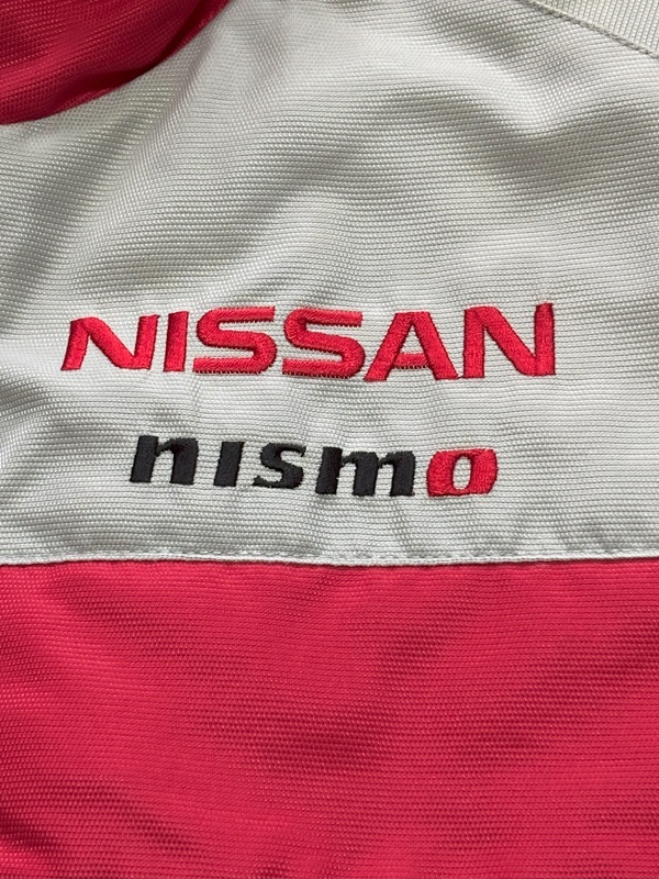 日産　ニスモ　当時モノ ジャケット　Lサイズ　NISMO NISSAN　刺繍　ロゴ_画像3