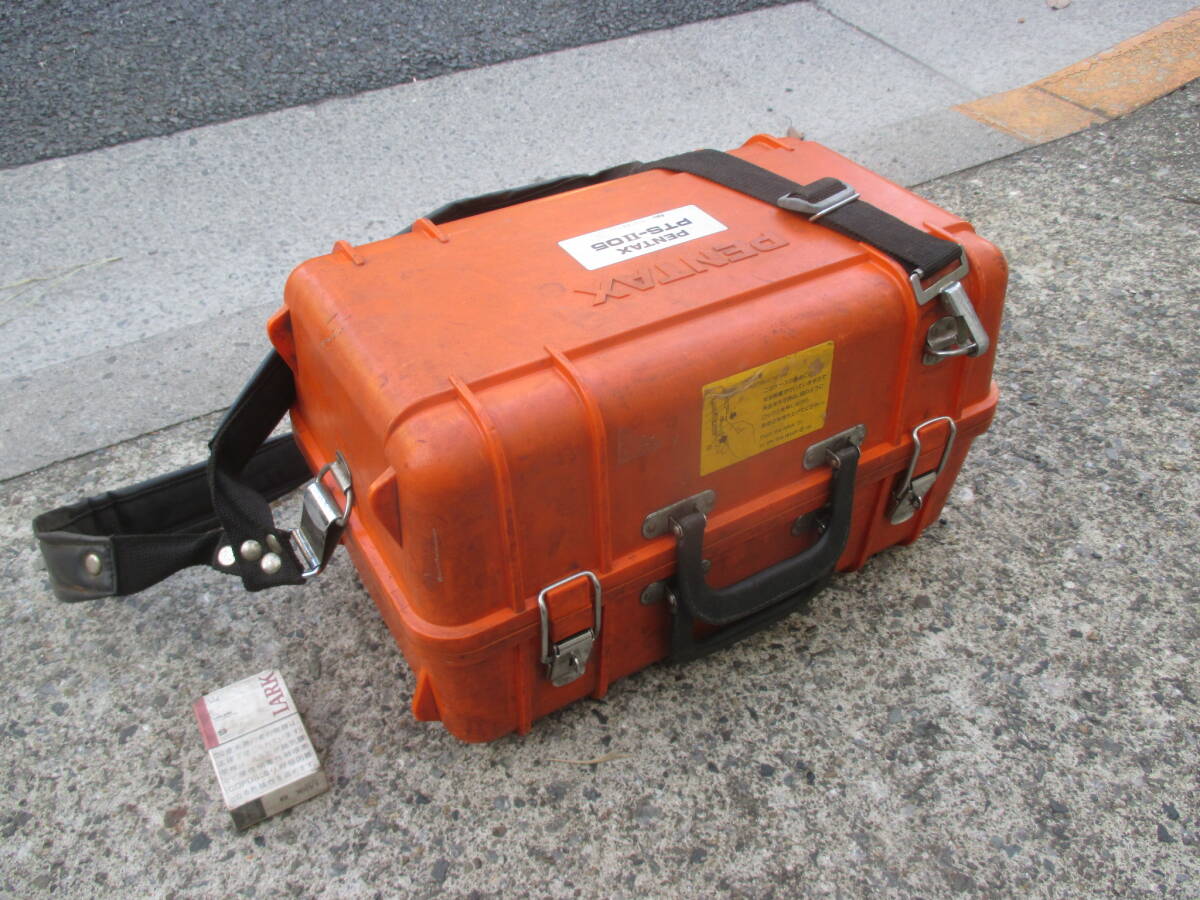 v438★PENTAX ペンタックス トータルステーション PTSーⅡ05 ジャンク品!_画像8