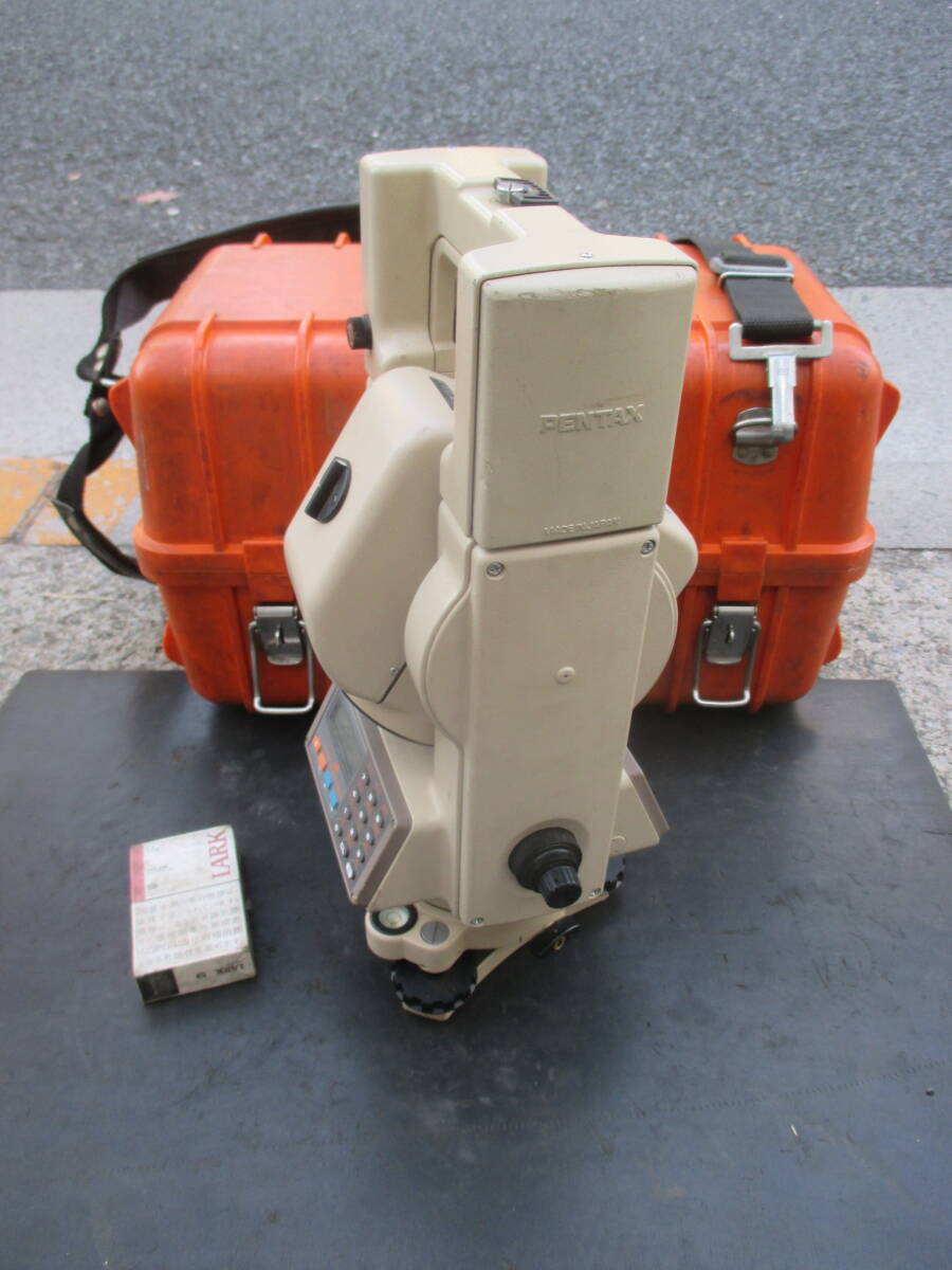 v438★PENTAX ペンタックス トータルステーション PTSーⅡ05 ジャンク品!_画像5