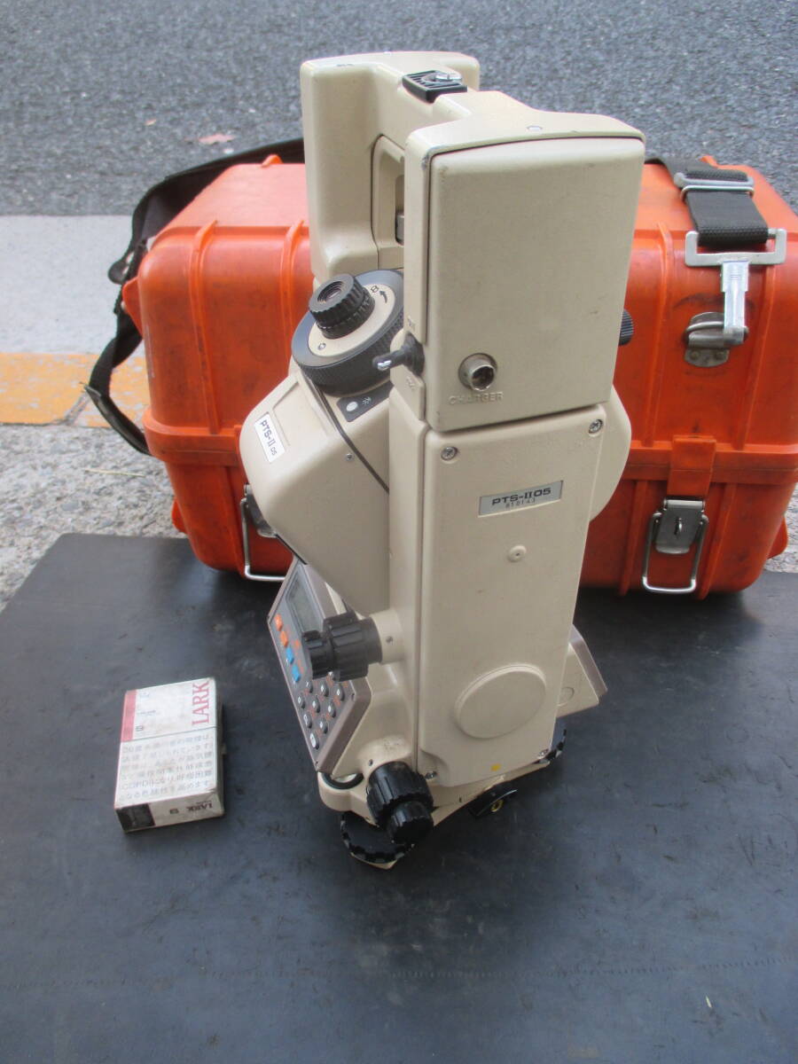 v438★PENTAX ペンタックス トータルステーション PTSーⅡ05 ジャンク品!_画像6