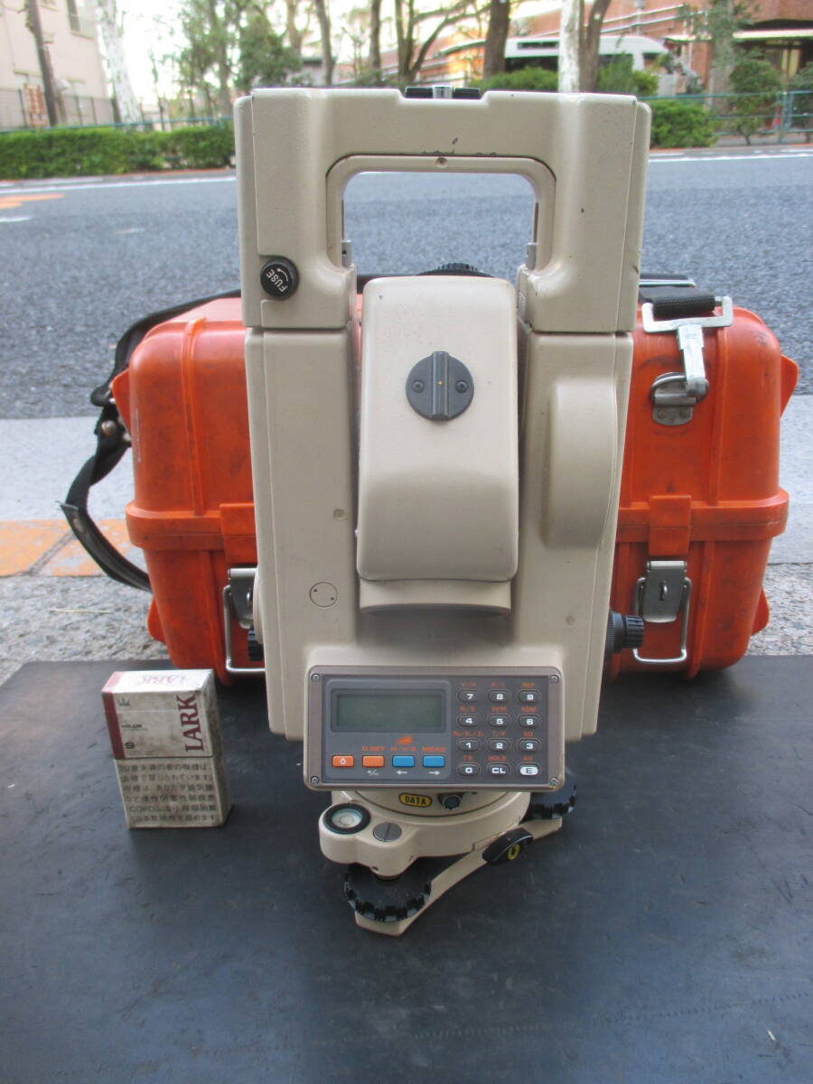 v438★PENTAX ペンタックス トータルステーション PTSーⅡ05 ジャンク品!_画像2