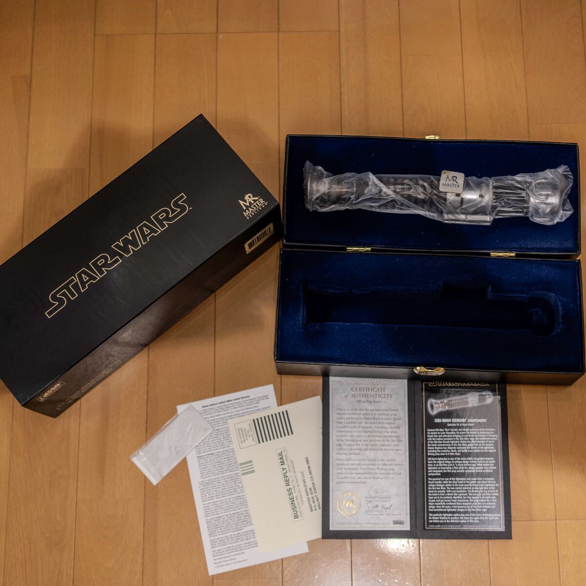 マスターレプリカ オビワンケノービ ウェザリングVer. ライトセーバー EP4 STAR WARS_画像2