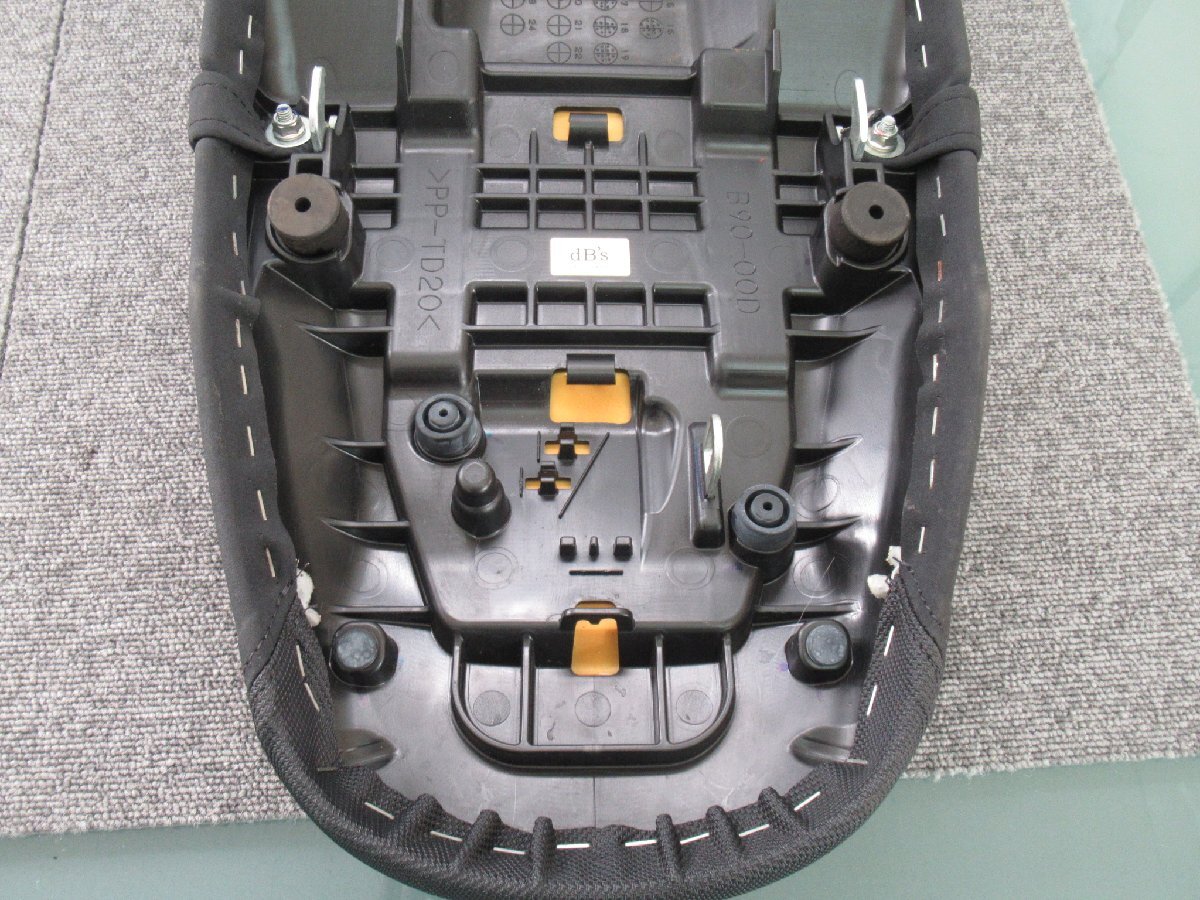 破れ無 XSR900 dB's ディービーズ ローダウンゲルシート RN46J/RN56J 16'～21'■シート_画像8