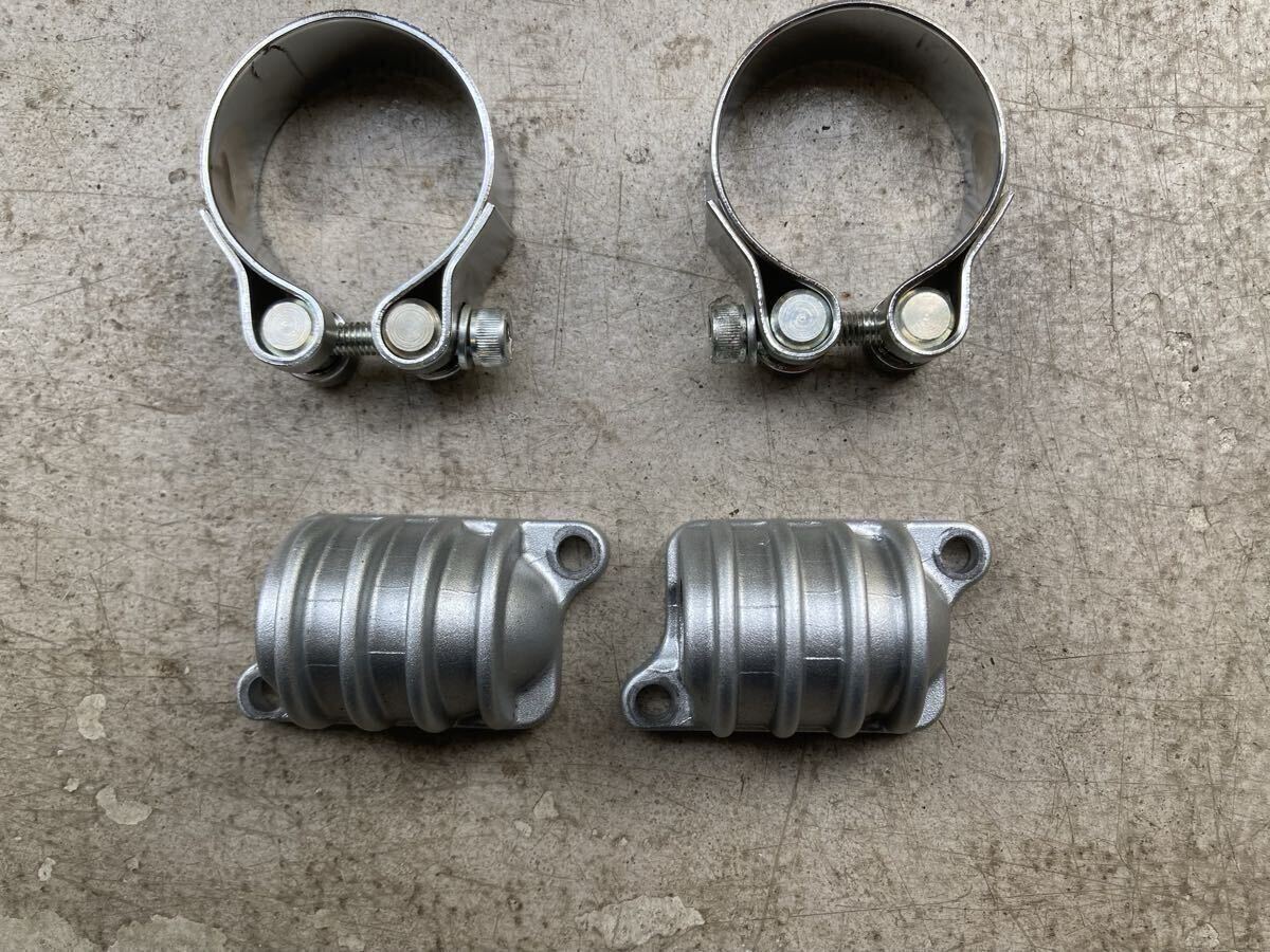 W650 POSH W1タイプマフラー フルエキゾースト良品_画像8