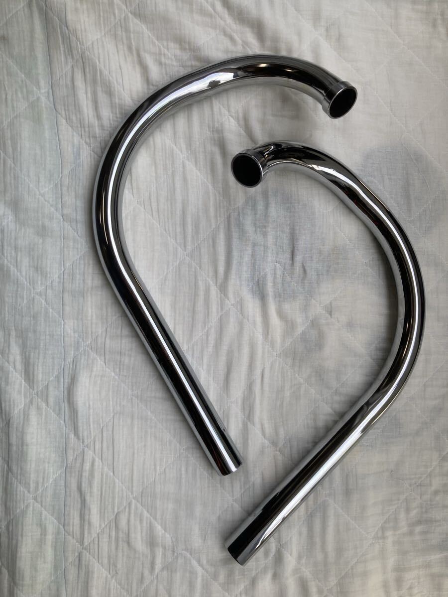 W650 POSH W1タイプマフラー フルエキゾースト良品_画像4