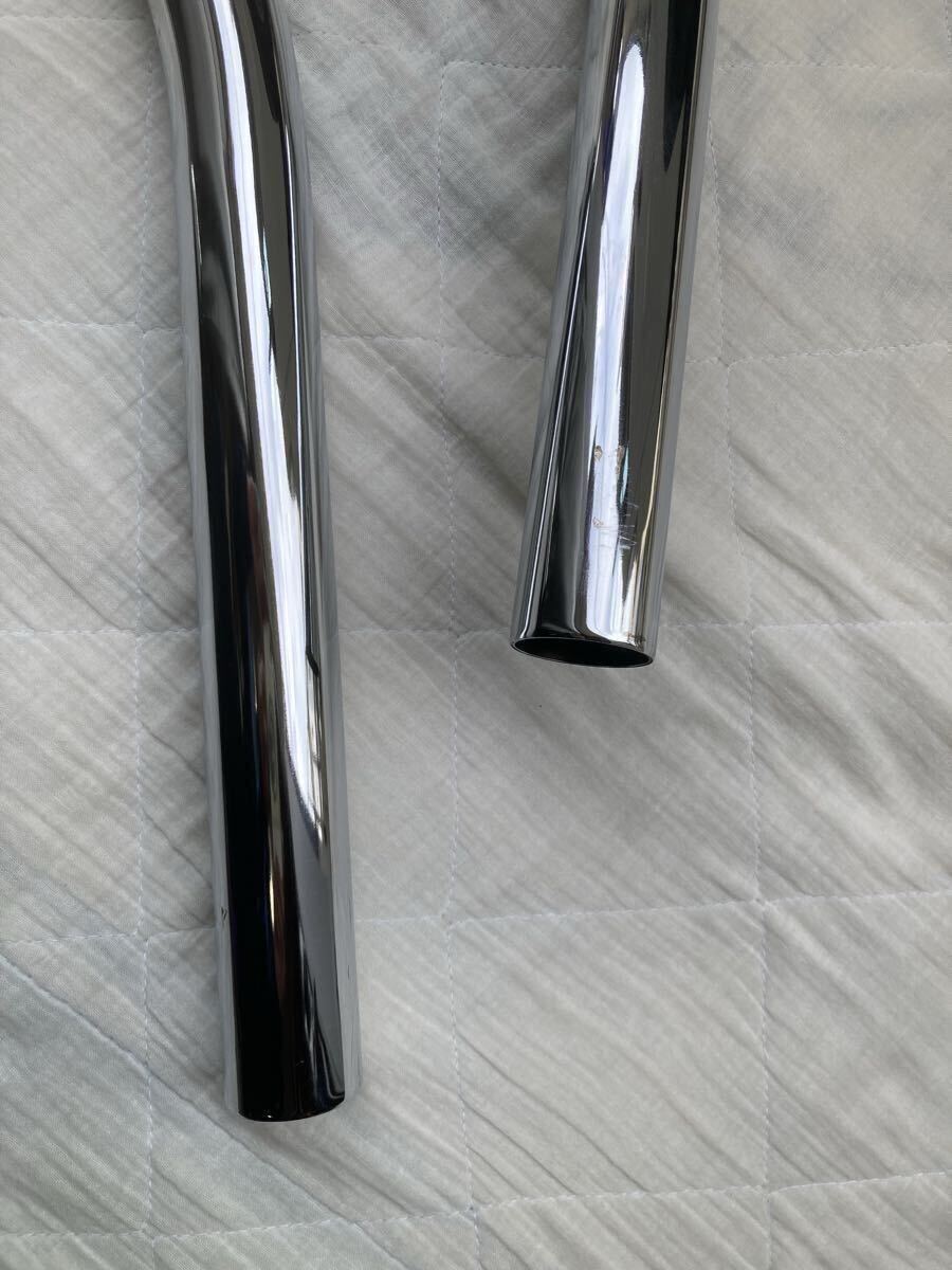 W650 POSH W1タイプマフラー フルエキゾースト良品_画像6