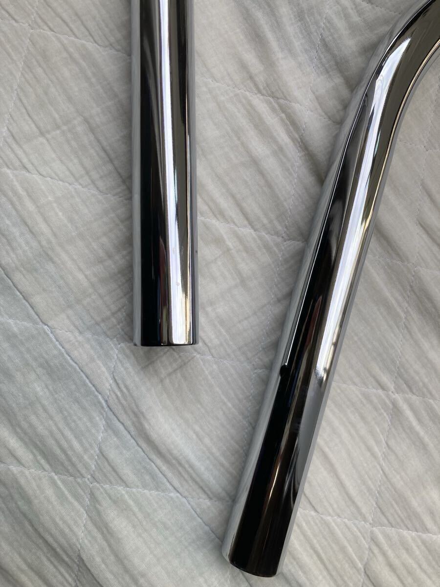 W650 POSH W1タイプマフラー フルエキゾースト良品_画像7